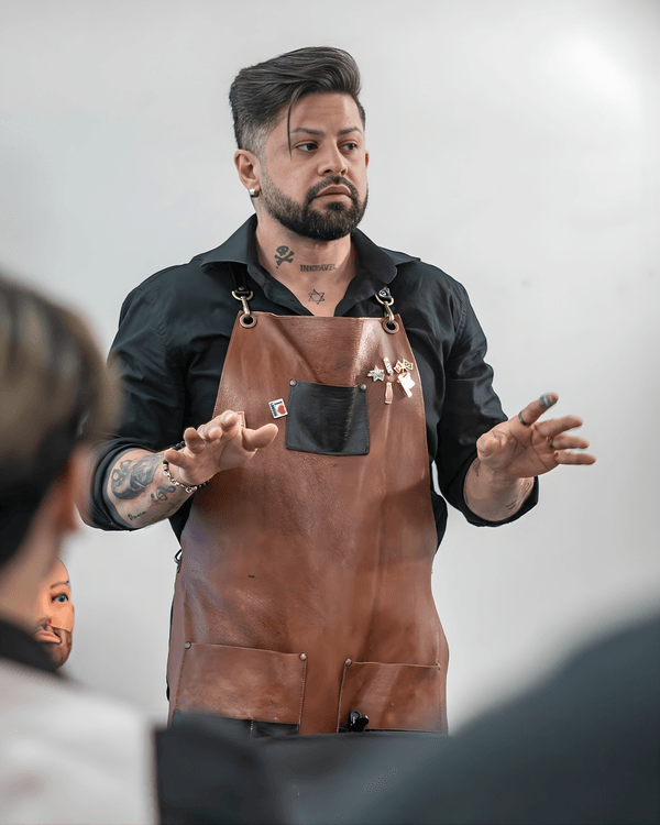 Márcio Gonzalez em demonstração prática